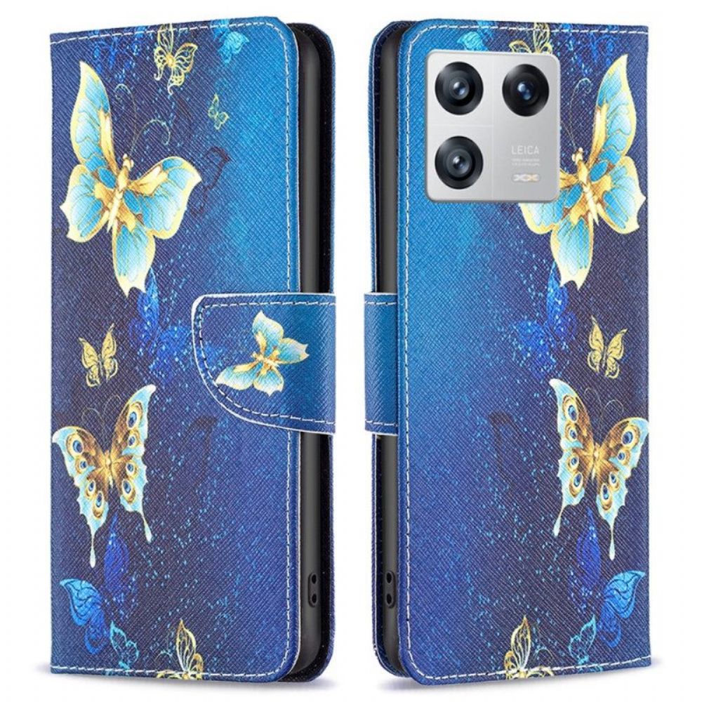 Folio-hoesje voor Xiaomi 13 Vlinders