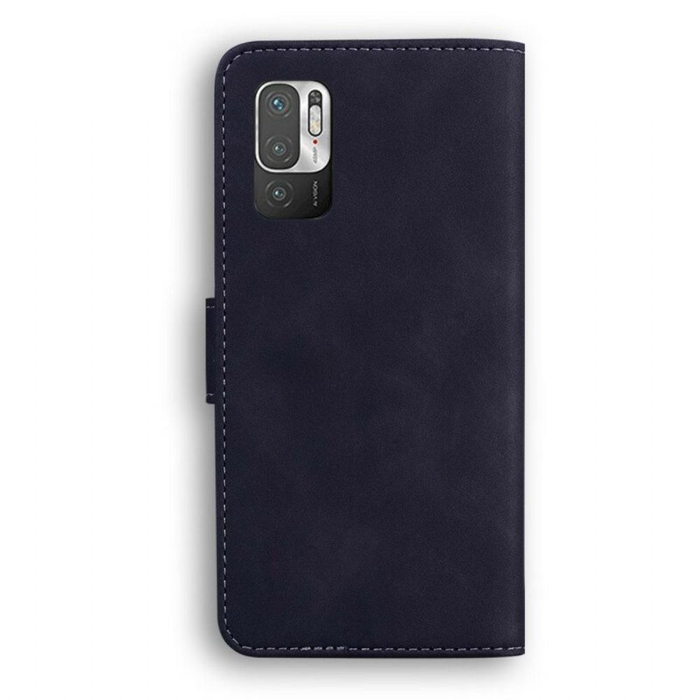 Folio-hoesje voor Xiaomi Redmi Note 10 5G Vintage Naaien