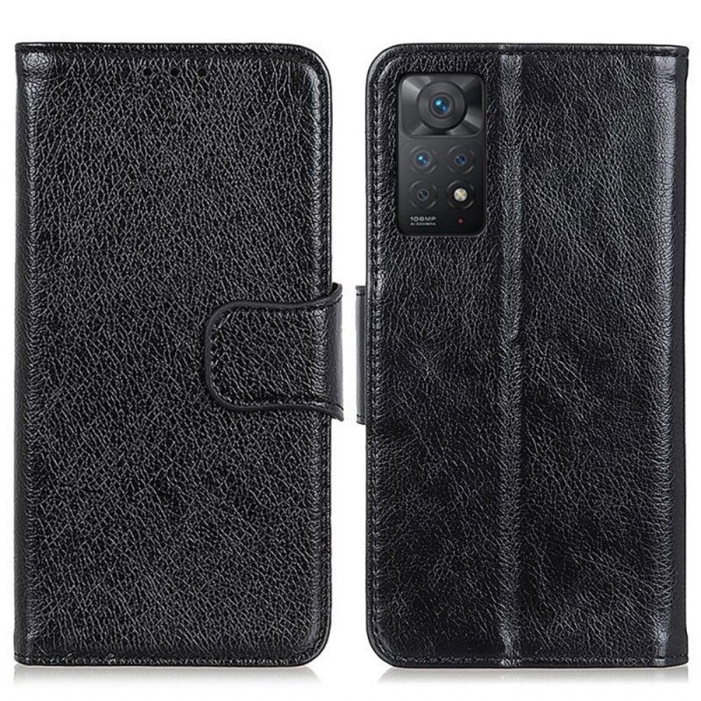 Folio-hoesje voor Xiaomi Redmi Note 11 Pro / 11 Pro 5G Splitnappaleer