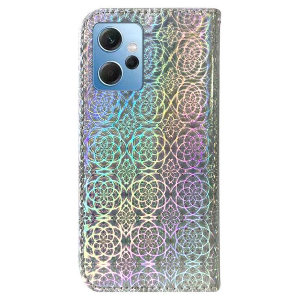 Folio-hoesje voor Xiaomi Redmi Note 12 4G Disco-stijl