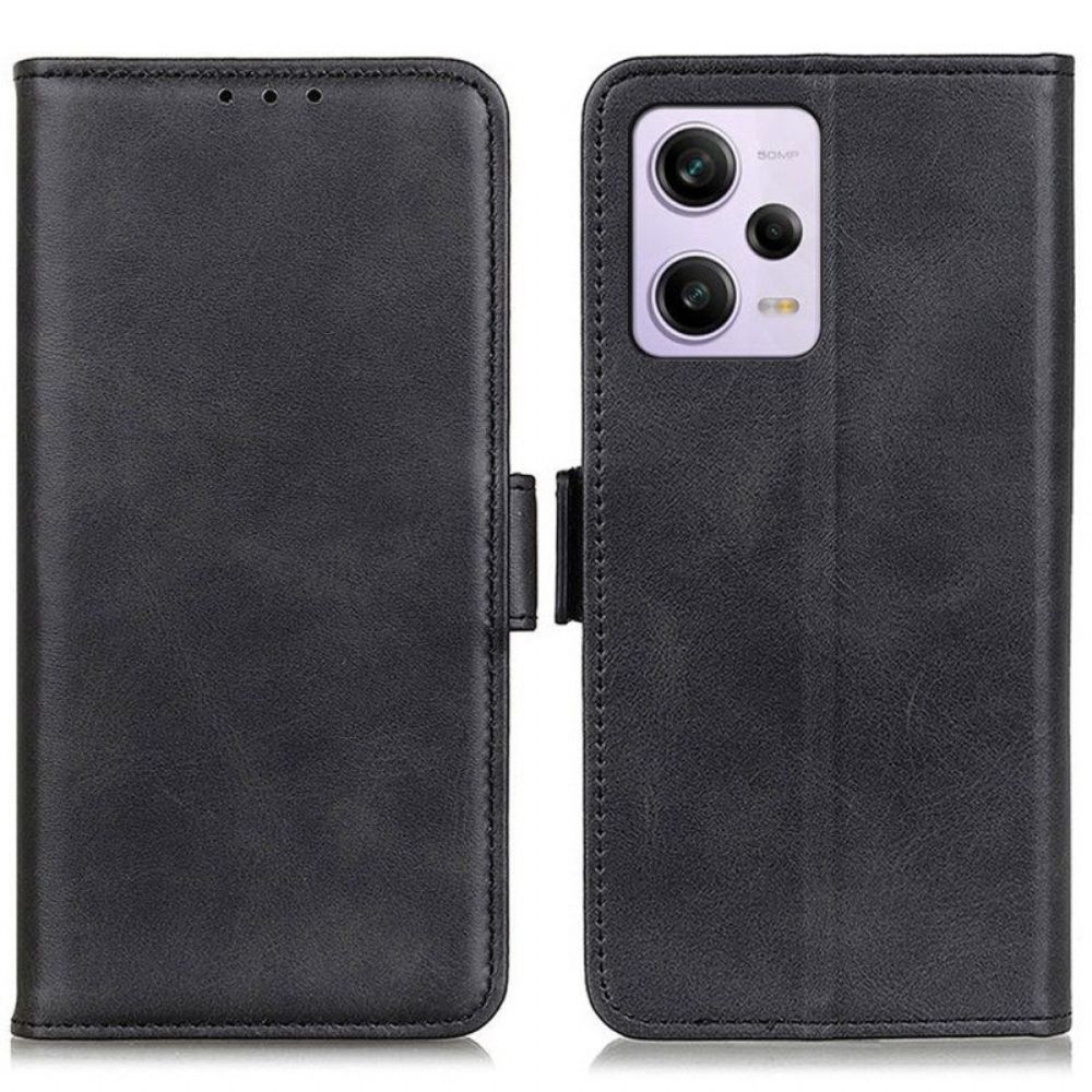 Folio-hoesje voor Xiaomi Redmi Note 12 Pro Dubbele Sluiting