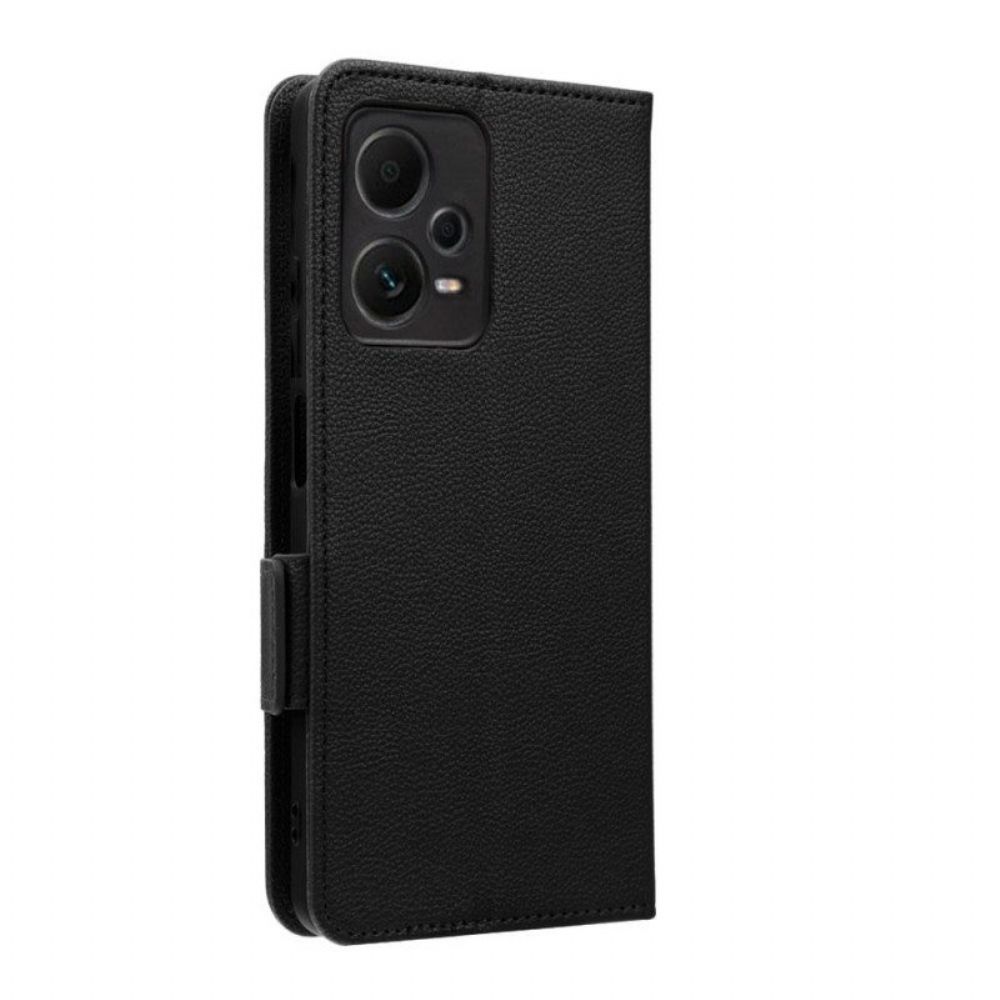 Folio-hoesje voor Xiaomi Redmi Note 12 Pro Met Ketting Dunne Bandjes