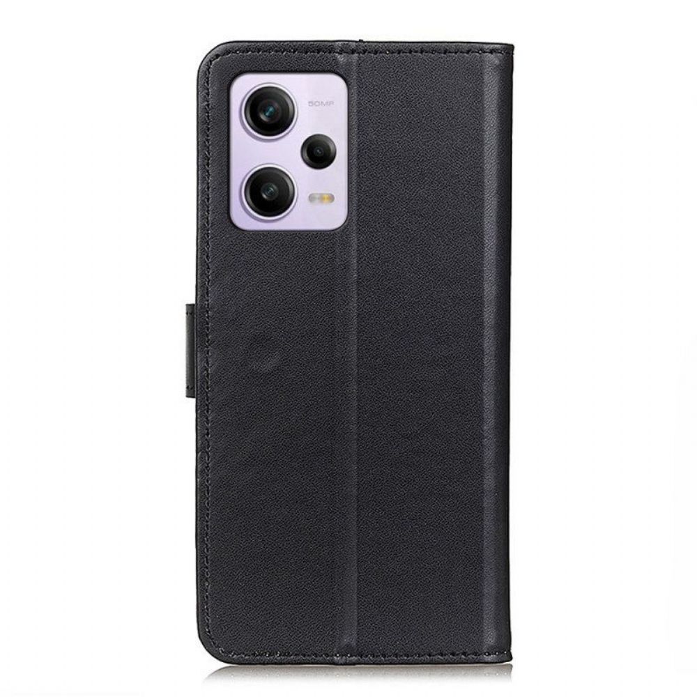 Folio-hoesje voor Xiaomi Redmi Note 12 Pro Plus Kunstleer