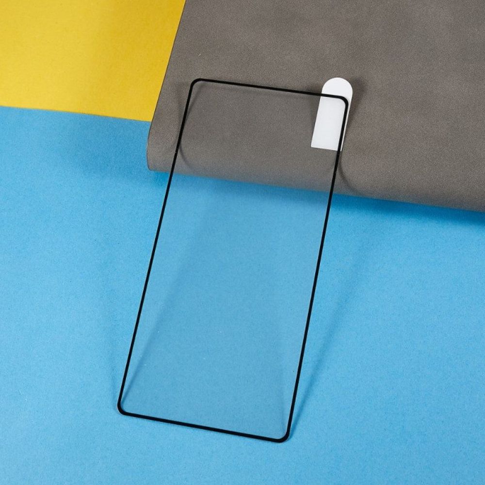 Google Pixel 7A Screenprotector Van Gehard Glas Zwarte Contouren