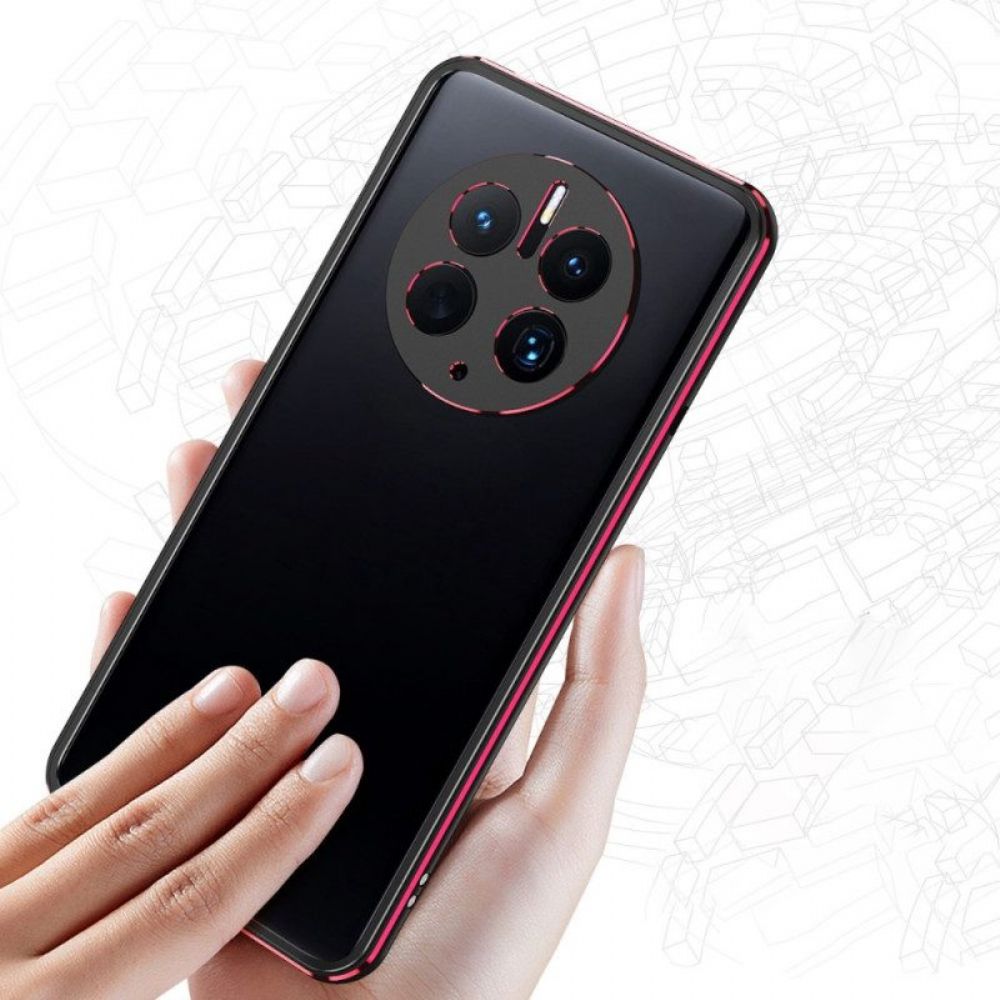 Hoesje voor Huawei Mate 50 Pro Bescherming Hoesje Bescherming Van Bumperframe En Fotomodule Achter