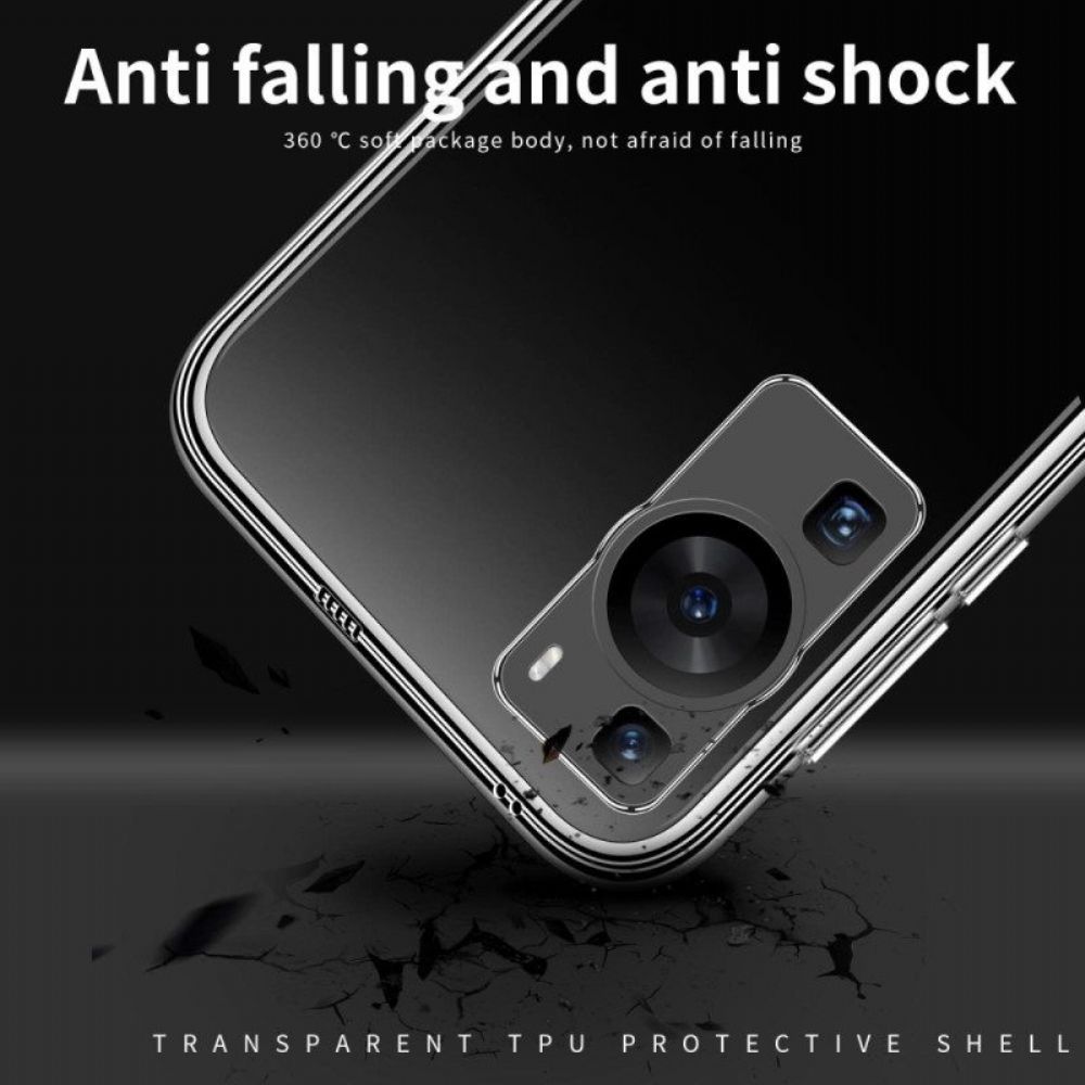 Hoesje voor Huawei P60 Pro Transparante Mofi