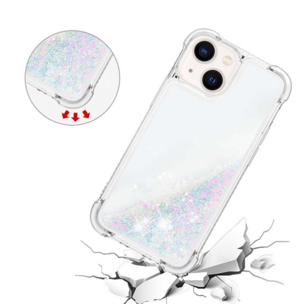 Hoesje voor iPhone 15 Glitters