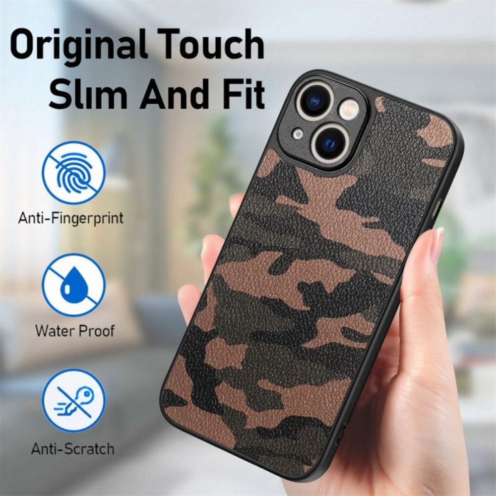 Hoesje voor iPhone 15 Plus Camouflage