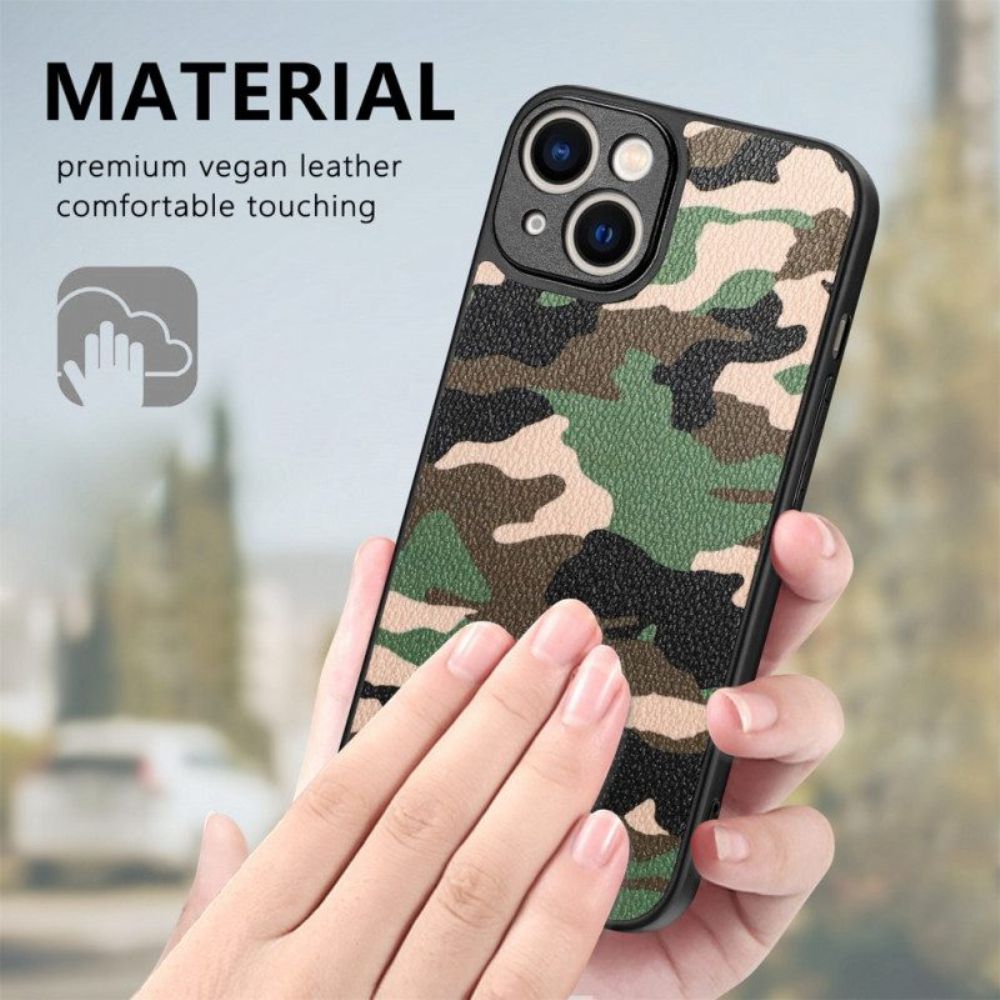 Hoesje voor iPhone 15 Plus Camouflage