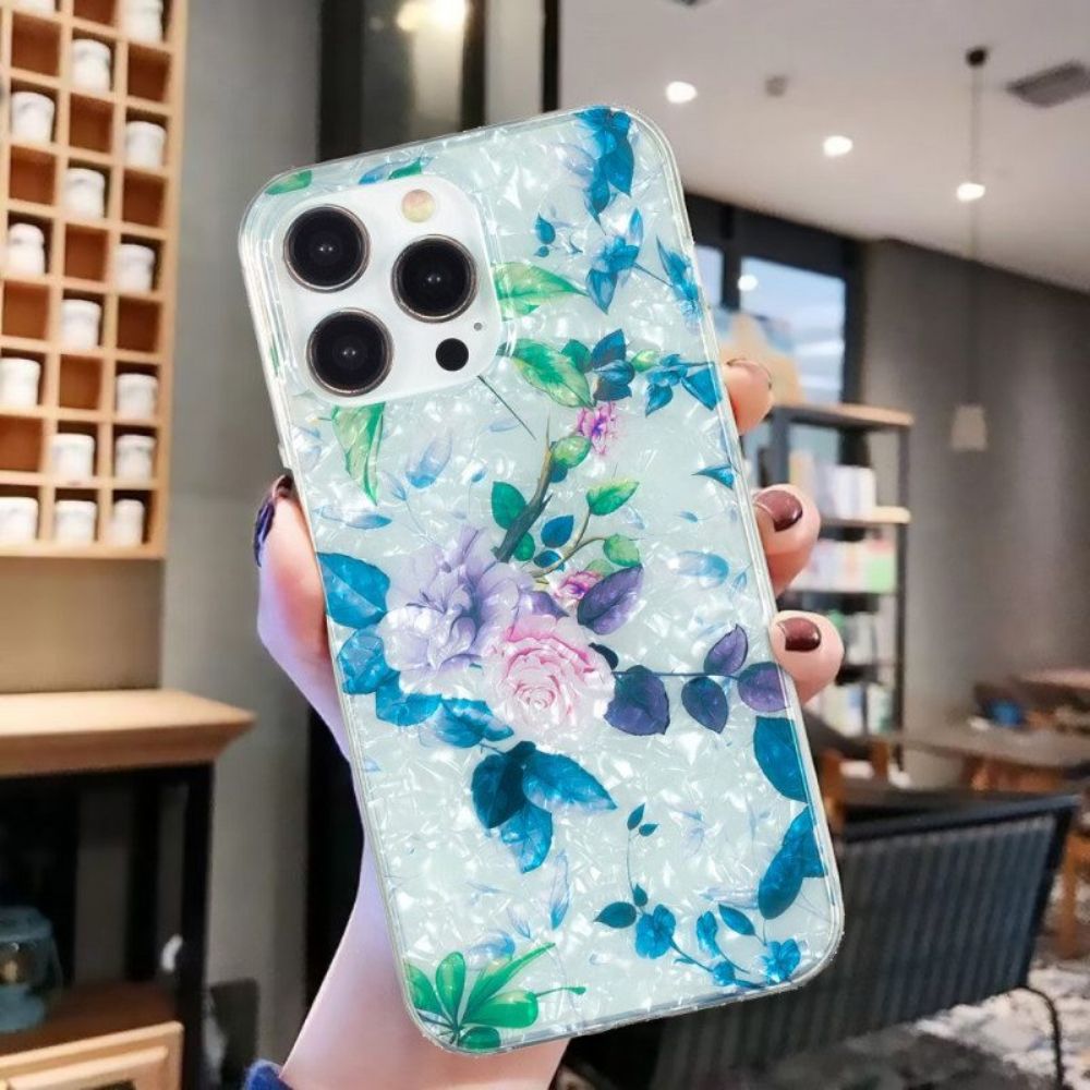 Hoesje voor iPhone 15 Pro Bloemen