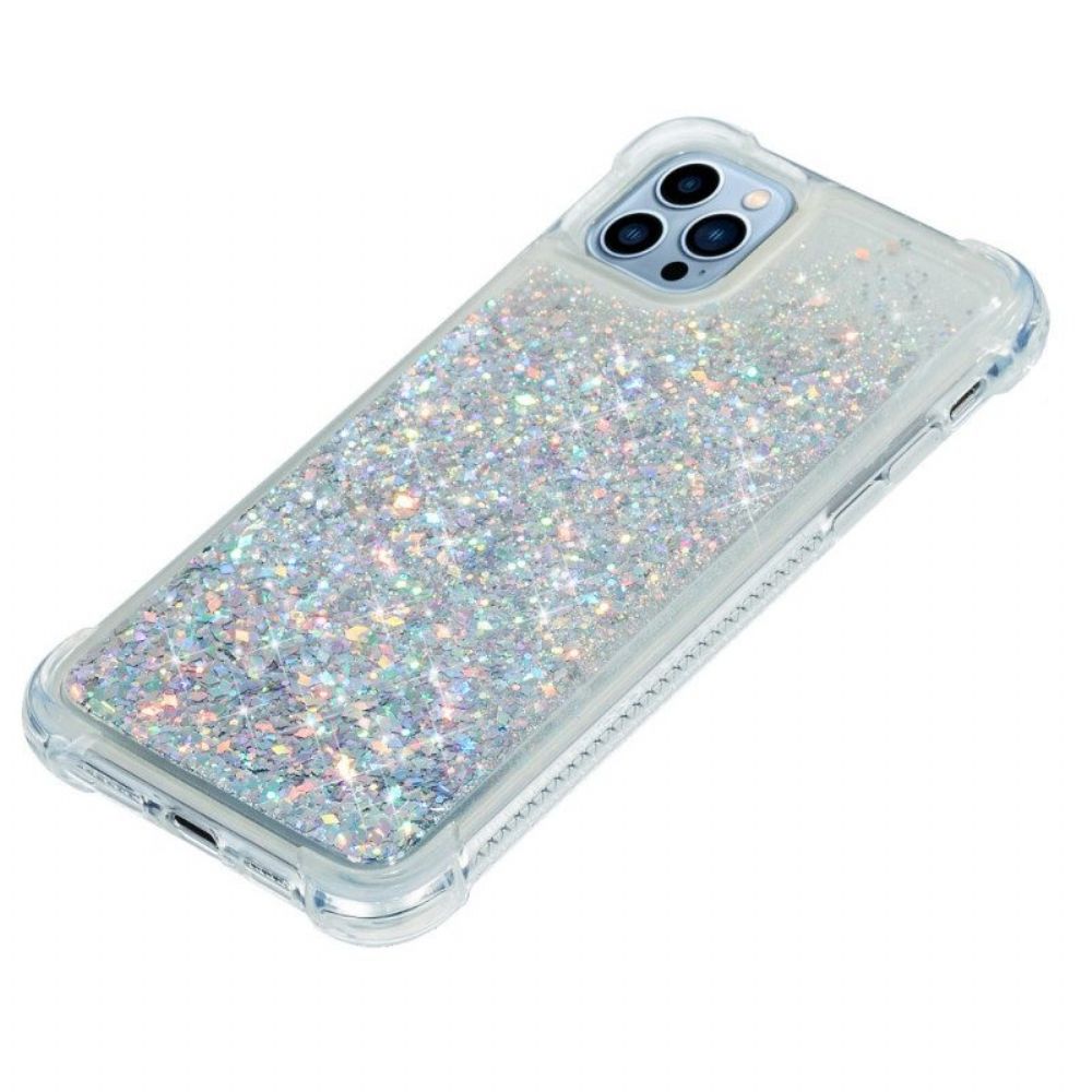 Hoesje voor iPhone 15 Pro Glitters