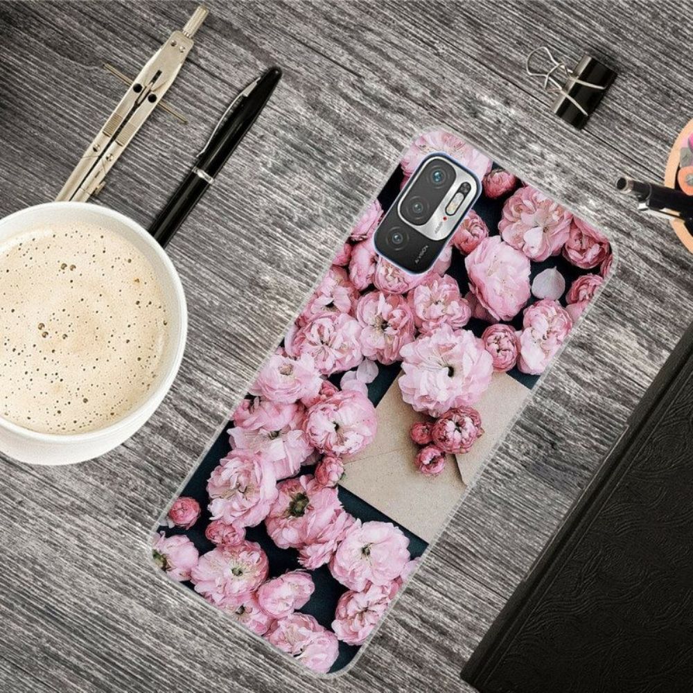 Hoesje voor Poco M3 Pro 5G Intense Bloemen