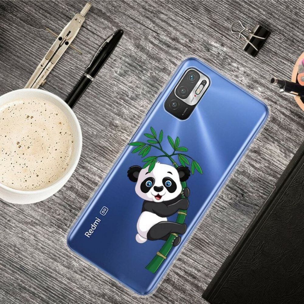 Hoesje voor Poco M3 Pro 5G Panda Op Bamboe