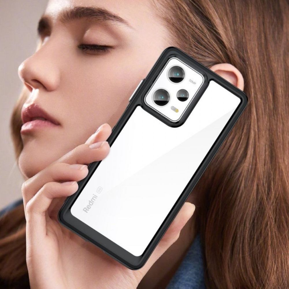 Hoesje voor Poco X5 Pro 5G Transparante Kleur