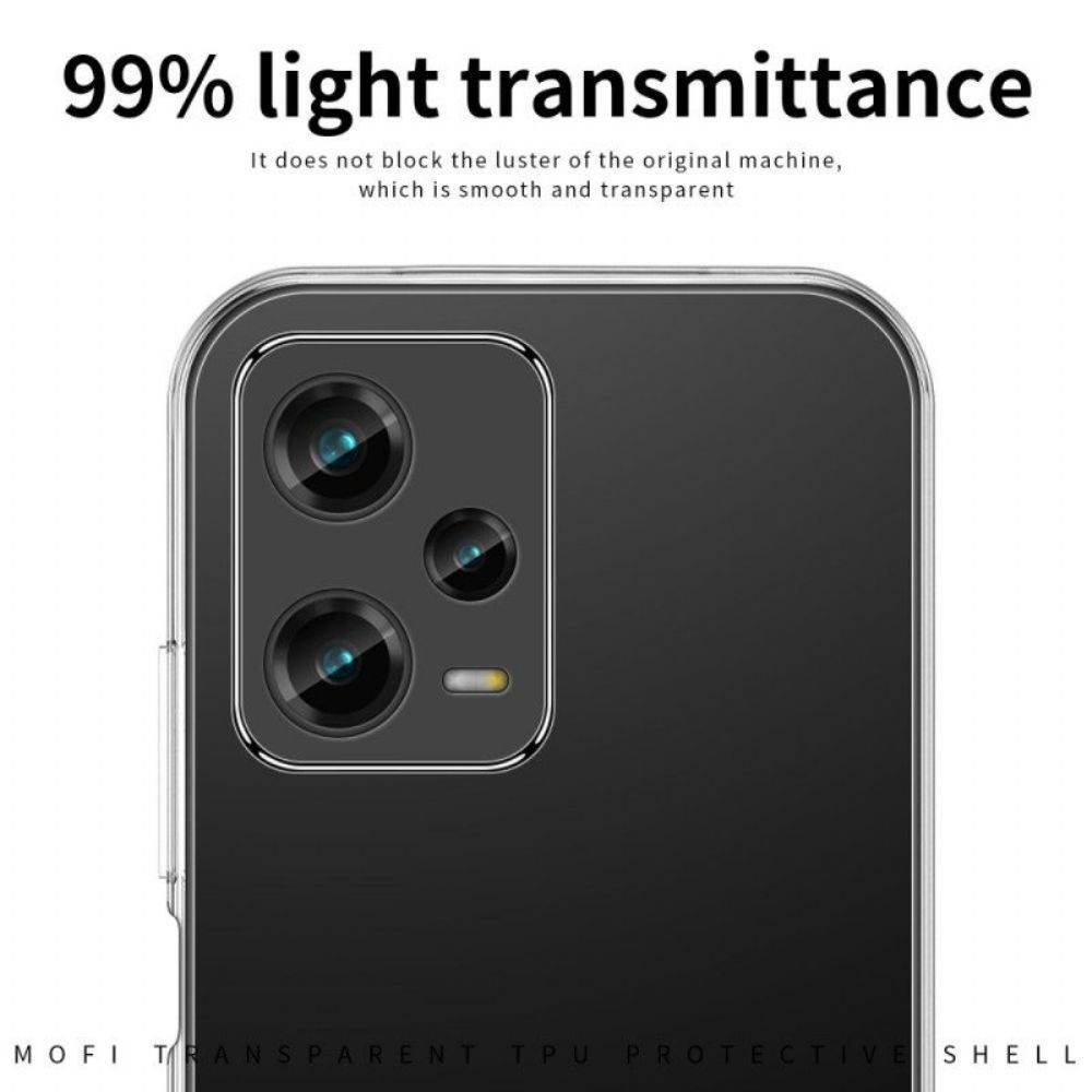 Hoesje voor Poco X5 Pro 5G Transparante Mofi