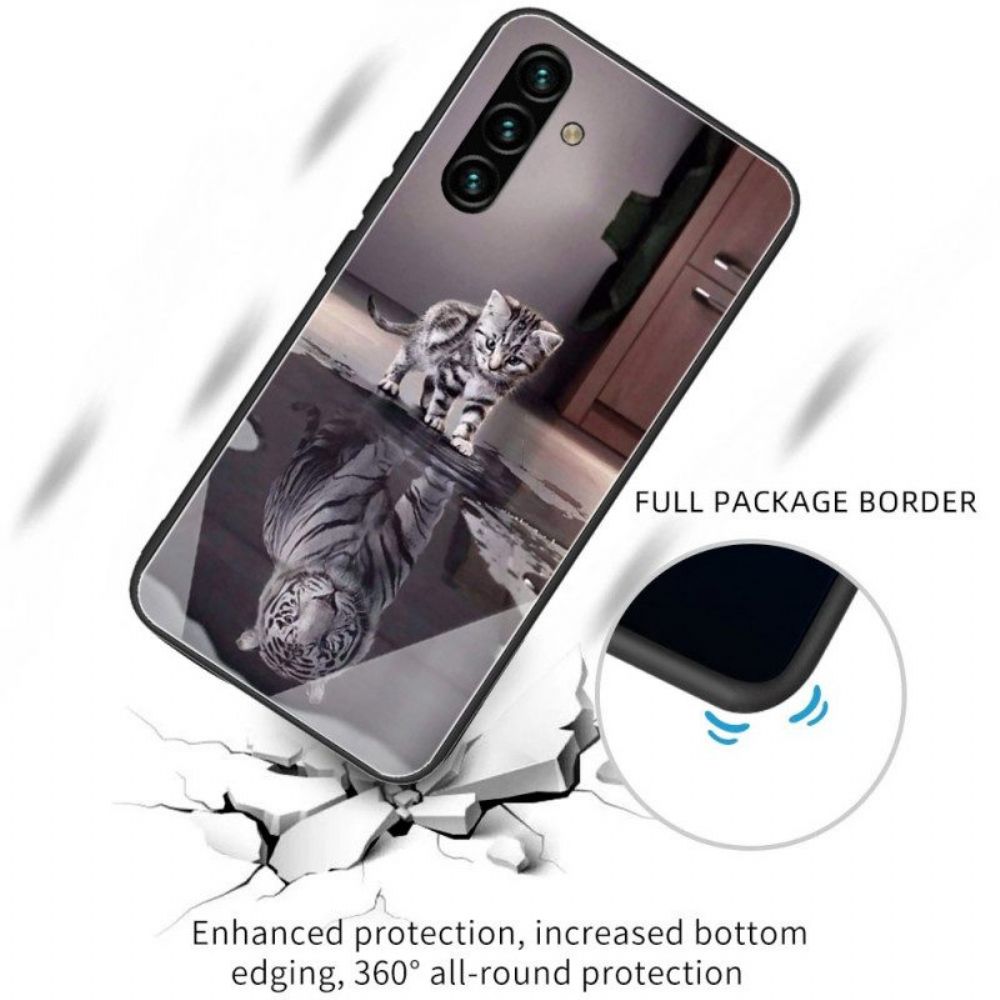 Hoesje voor Samsung Galaxy A13 5G / A04s Kleur Pailletten