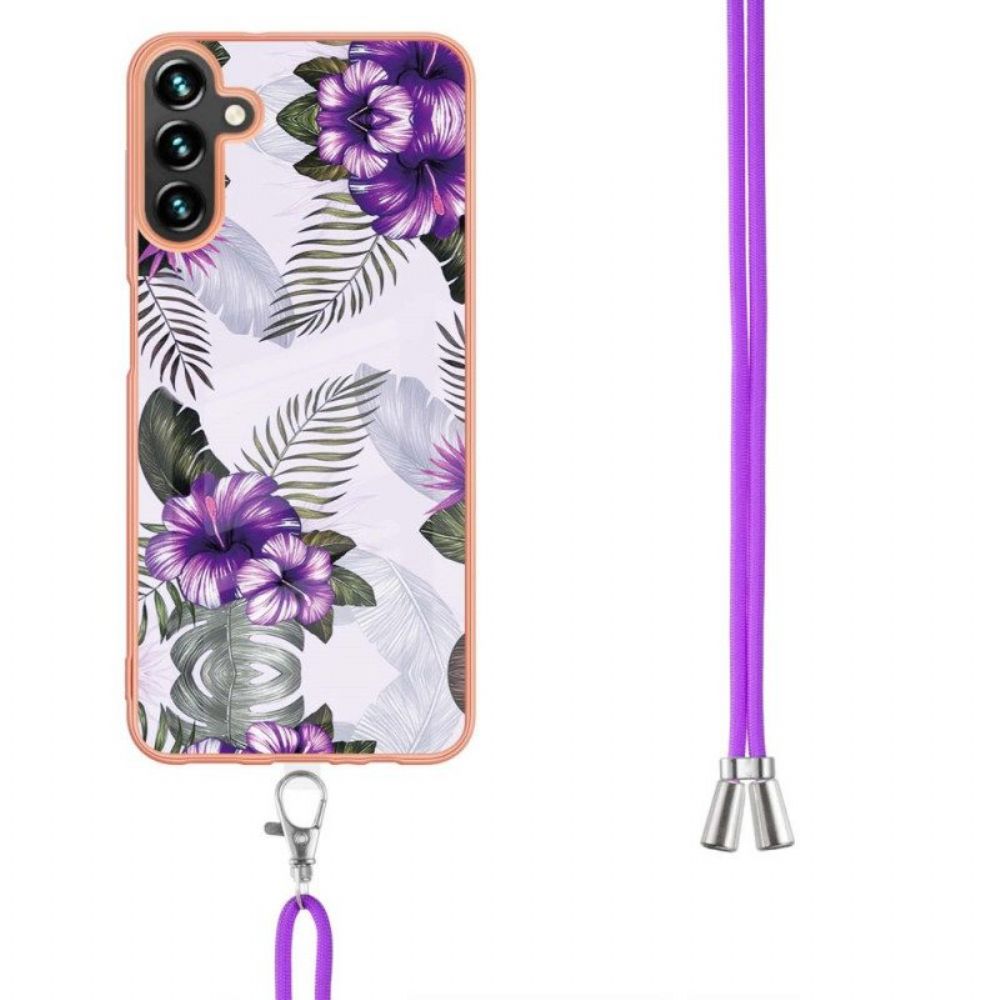 Hoesje voor Samsung Galaxy A13 5G / A04s Met Koord String Hamsters