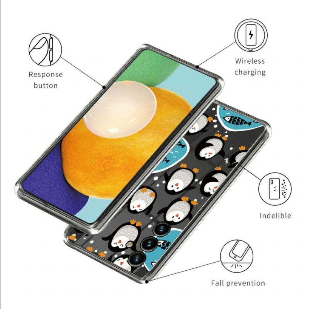 Hoesje voor Samsung Galaxy A14 / A14 5G Dubbele Sluiting