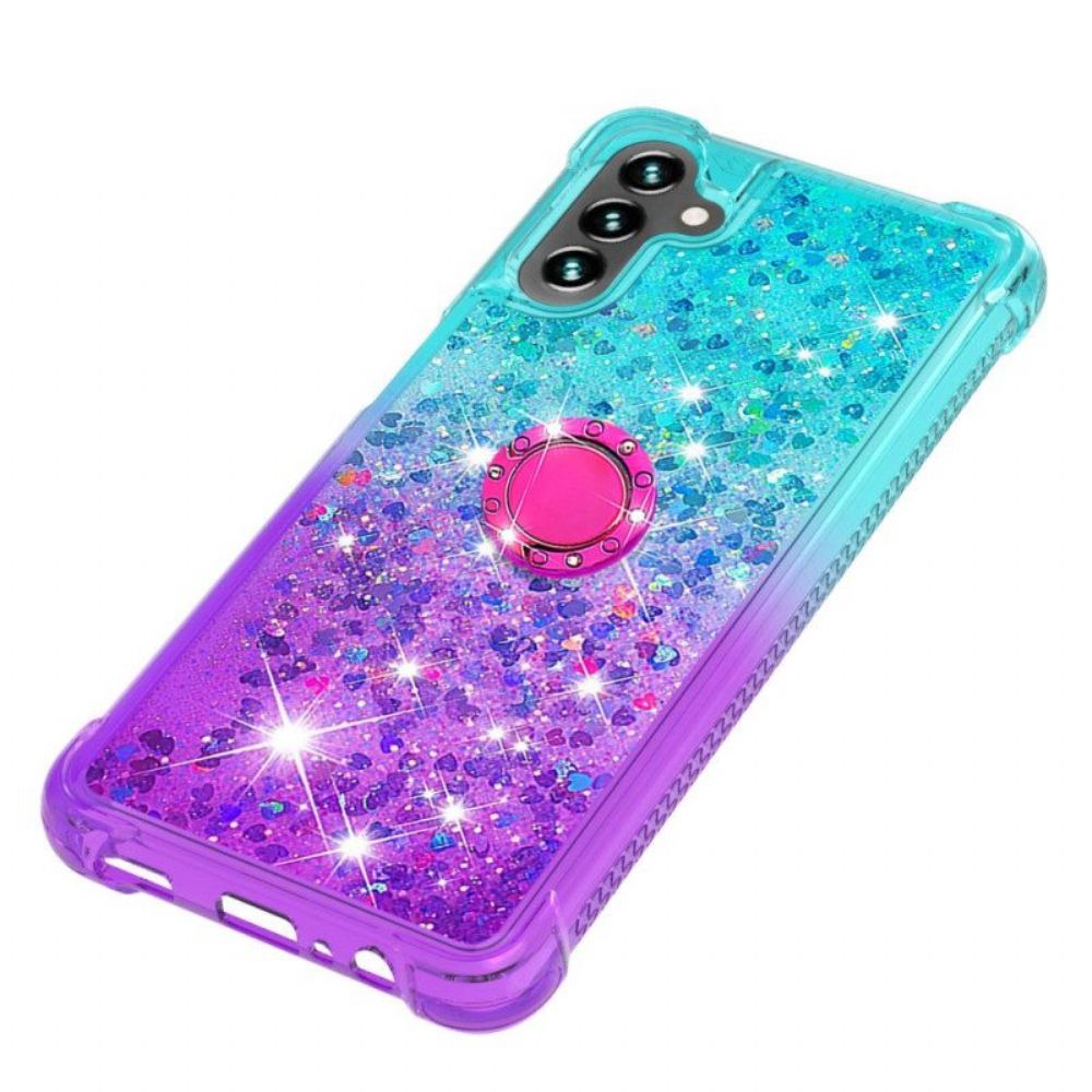 Hoesje voor Samsung Galaxy A54 5G Glitter Ringbeugel