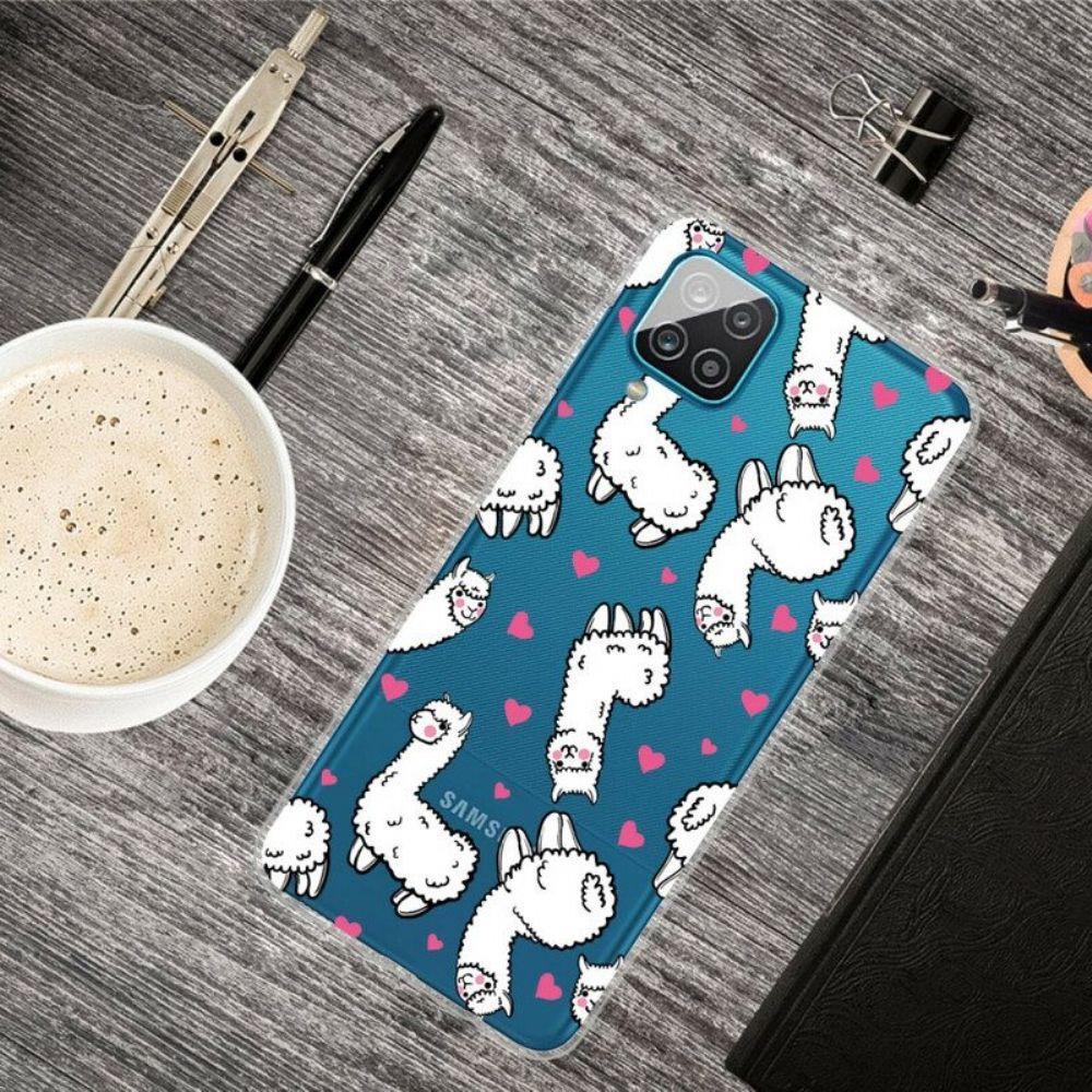 Hoesje voor Samsung Galaxy M12 / A12 Top Lama's