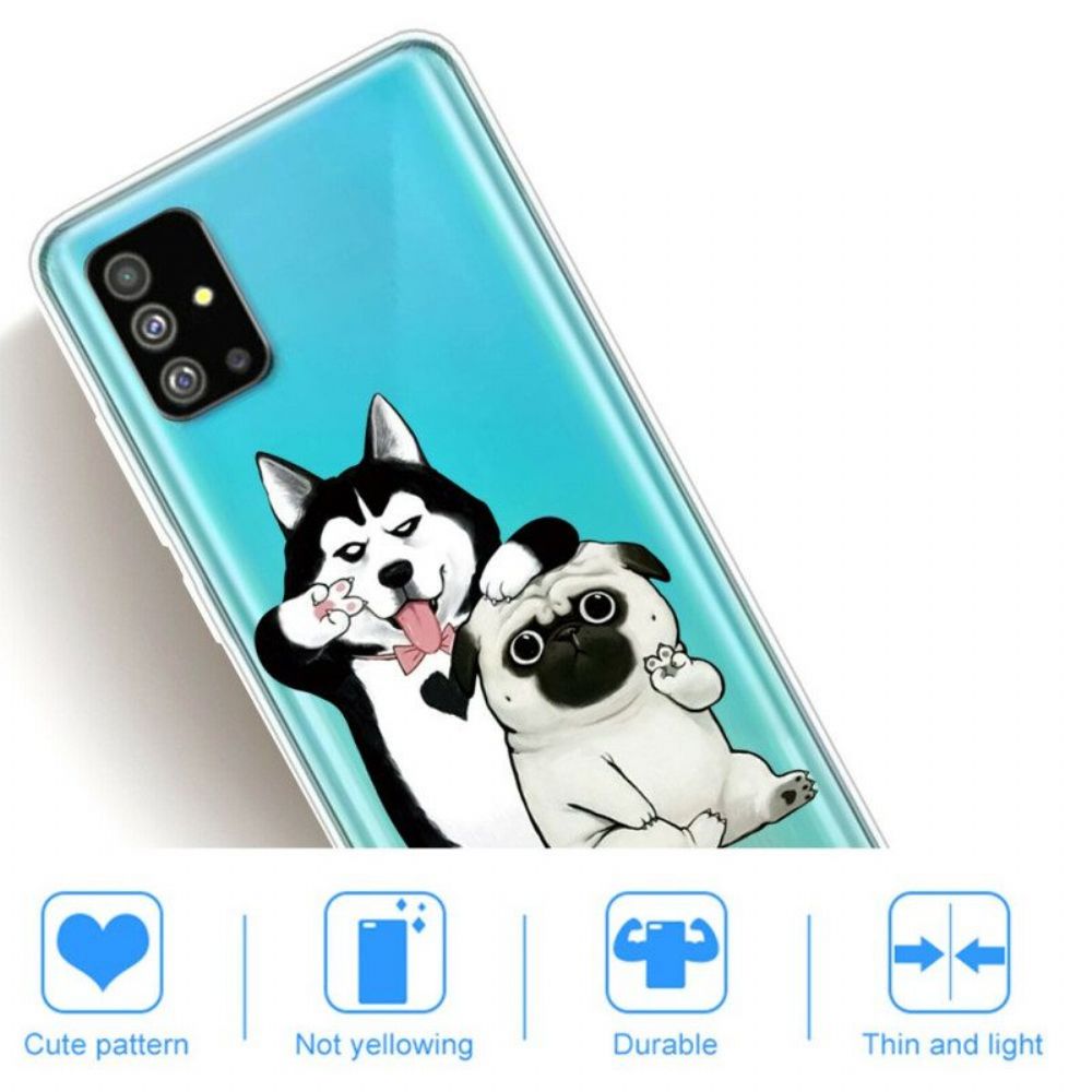 Hoesje voor Samsung Galaxy S20 Plus / S20 Plus 5G Grappige Honden