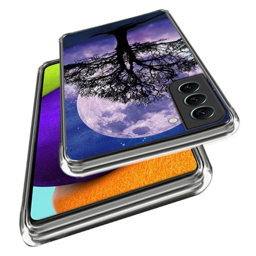 Hoesje voor Samsung Galaxy S23 5G Maan Boom