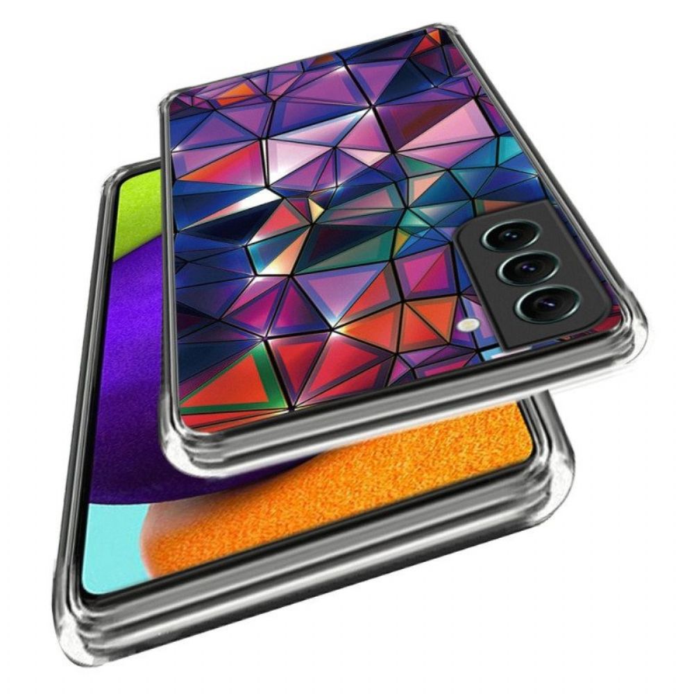 Hoesje voor Samsung Galaxy S23 Plus 5G Flexibele Geometrie