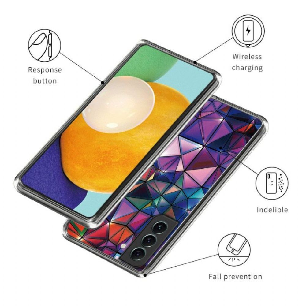 Hoesje voor Samsung Galaxy S23 Plus 5G Flexibele Geometrie