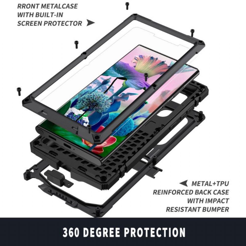 Hoesje voor Samsung Galaxy S23 Ultra 5G Bescherming Hoesje Volledige Bescherming