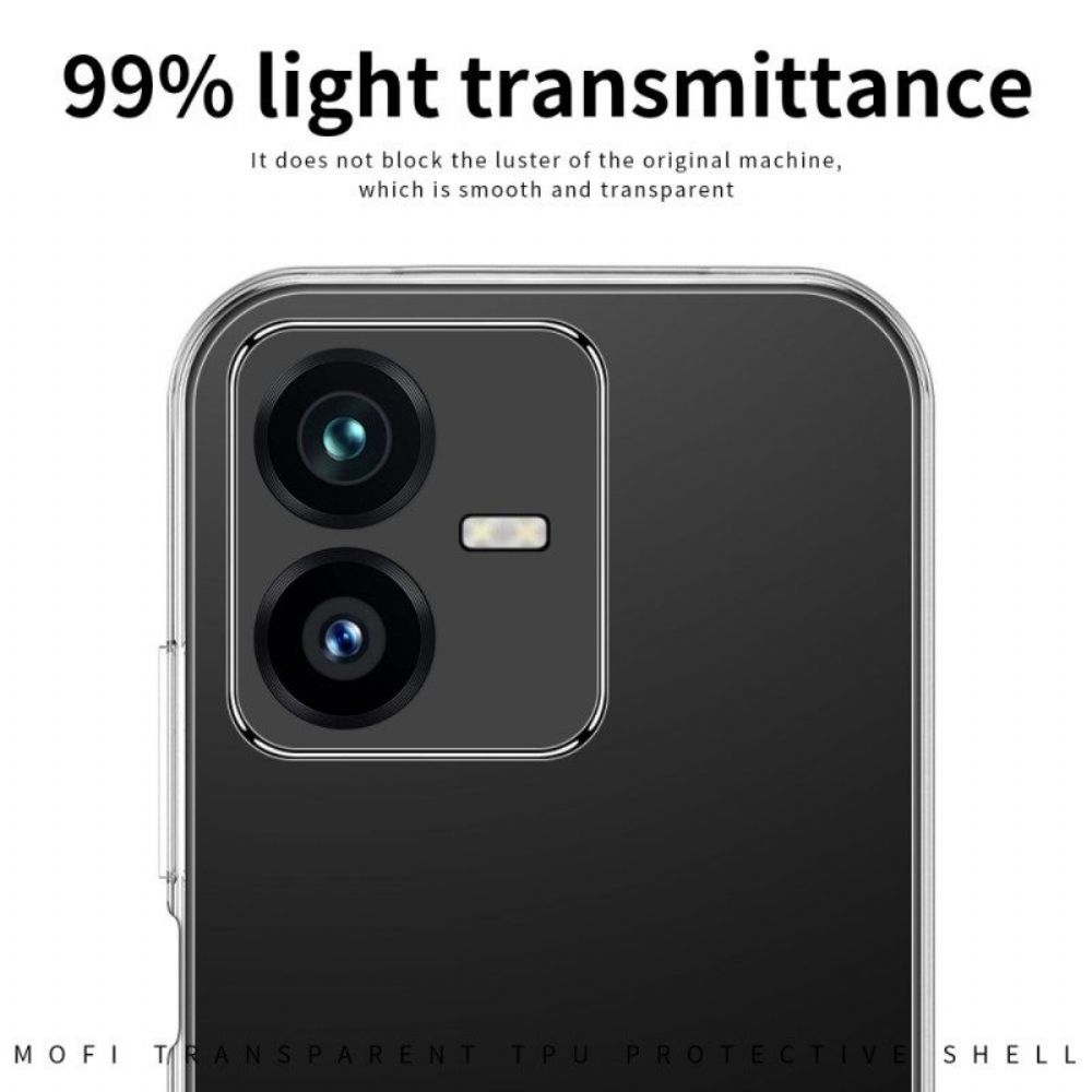 Hoesje voor Vivo Y35 Transparante Mofi