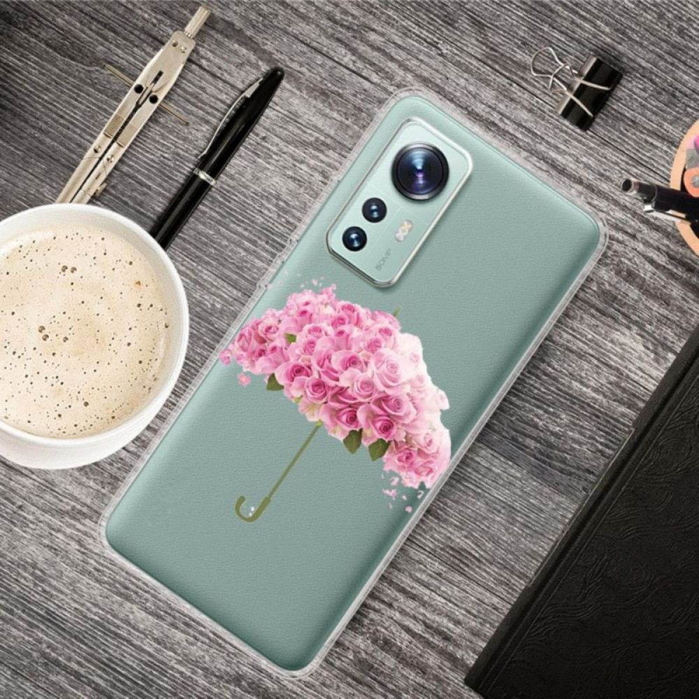 Hoesje voor Xiaomi 12 / 12X Bloemen Paraplu