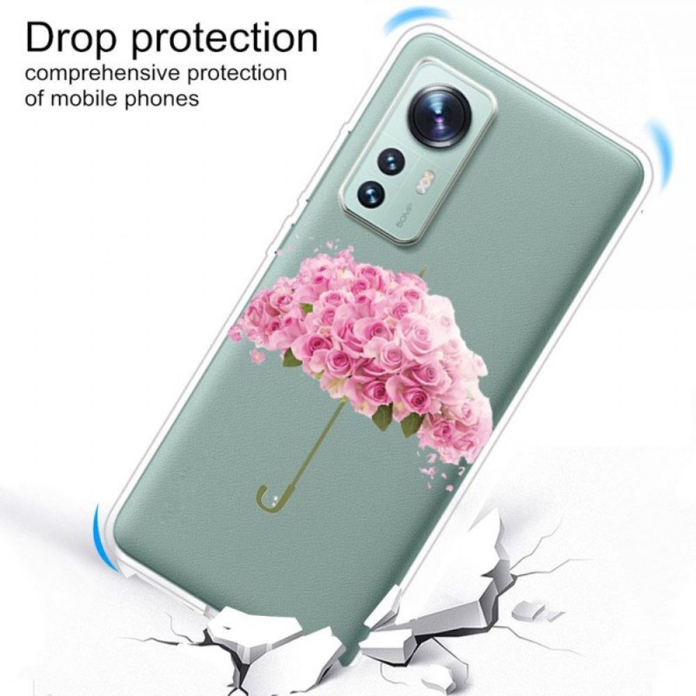 Hoesje voor Xiaomi 12 / 12X Bloemen Paraplu