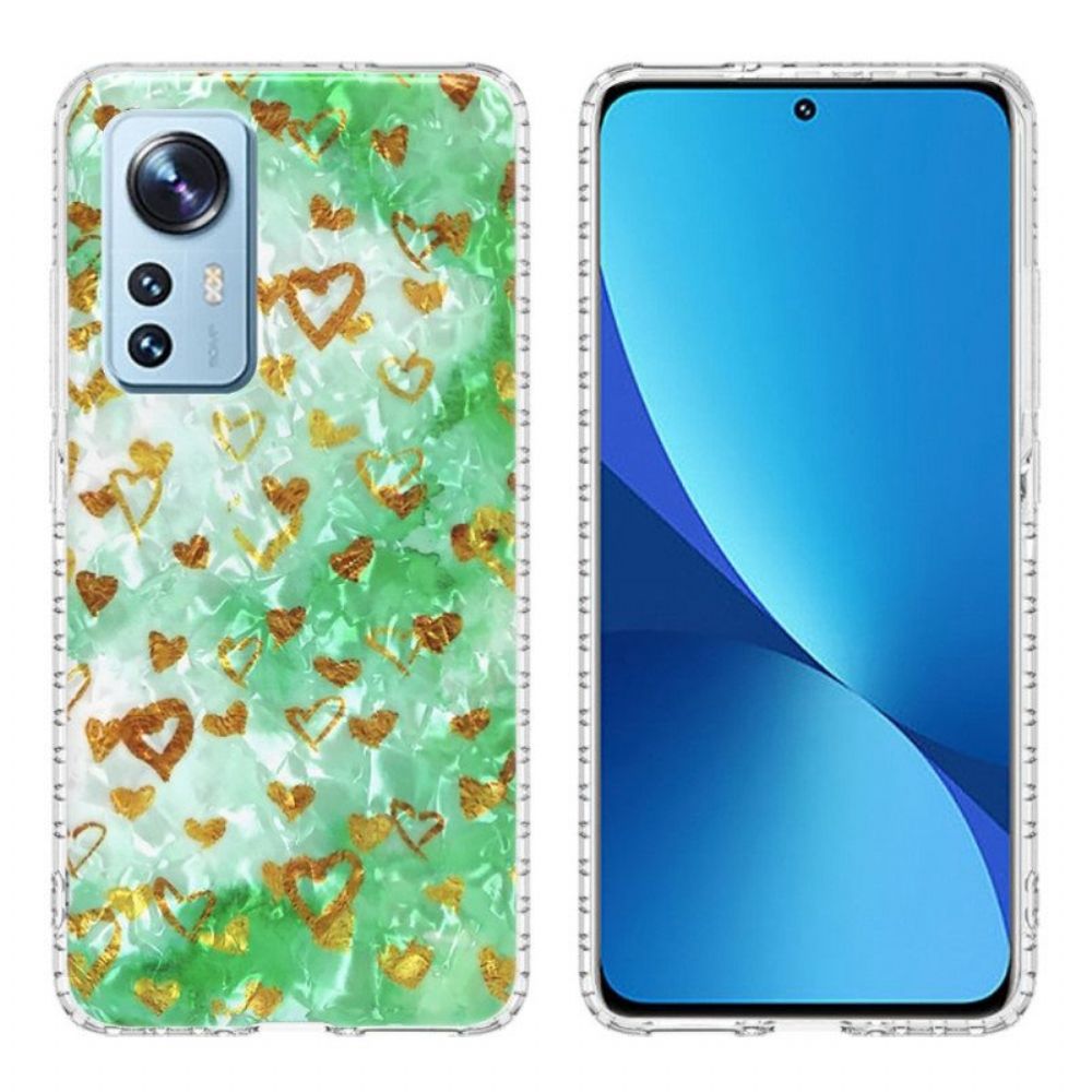 Hoesje voor Xiaomi 12 / 12X Stijlvolle Harten