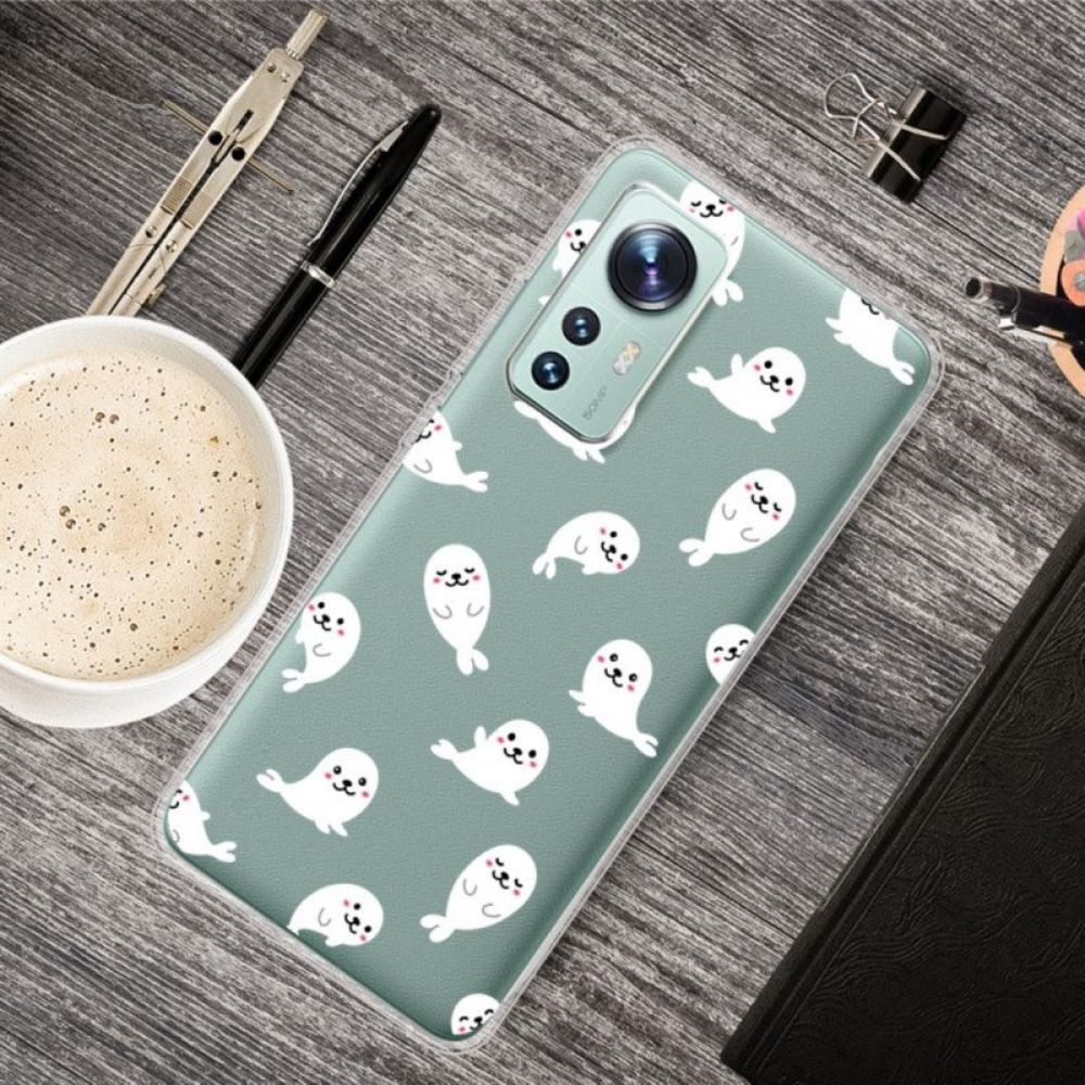 Hoesje voor Xiaomi 12 / 12X Zeeleeuwen Plezier