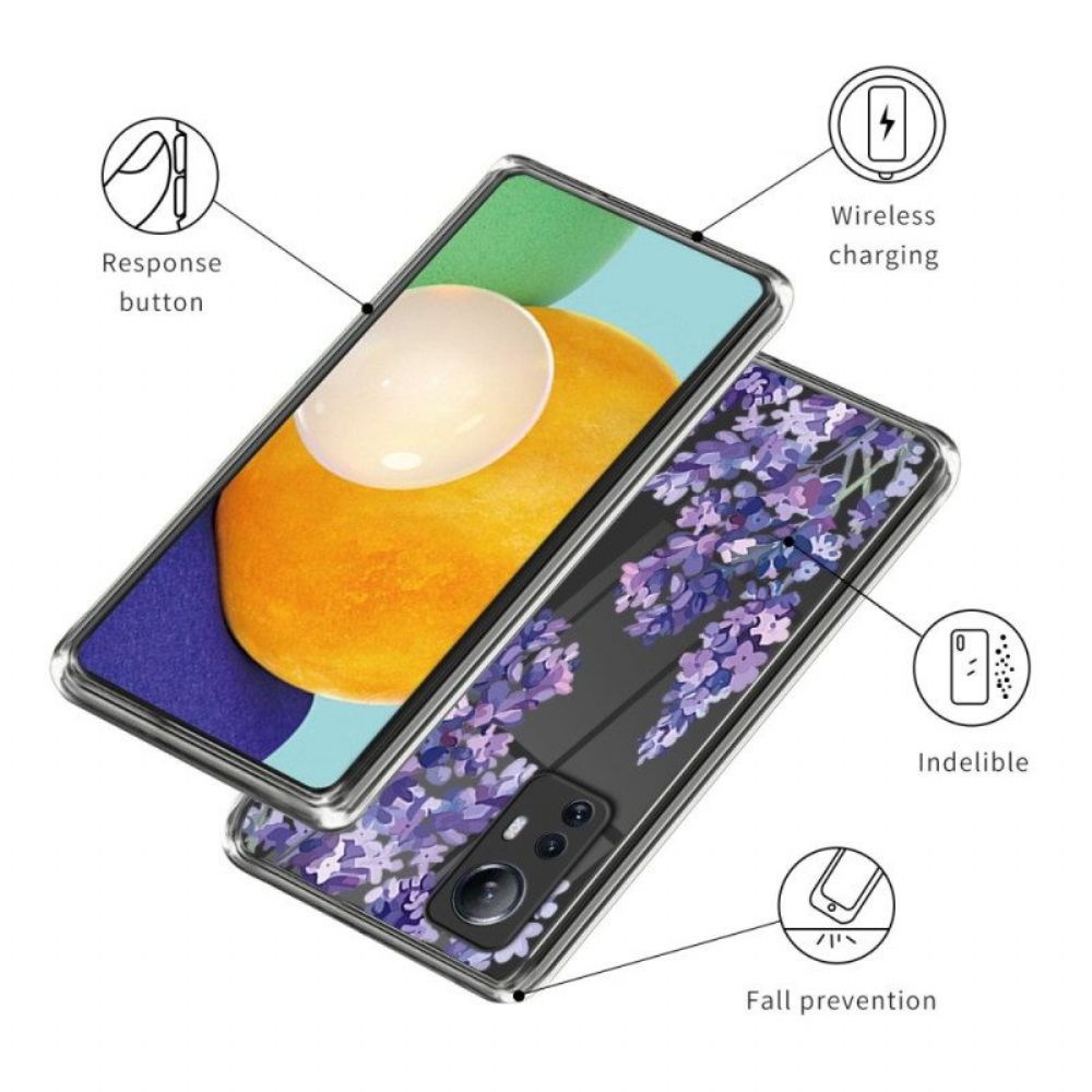 Hoesje voor Xiaomi 12 Lite Anti-gele Schacht Violet