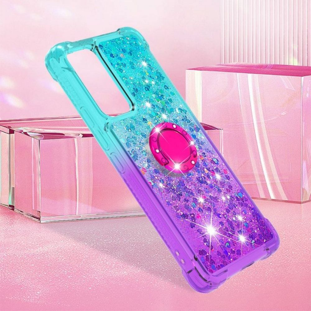 Hoesje voor Xiaomi 12 Lite Glitter Ringbeugel