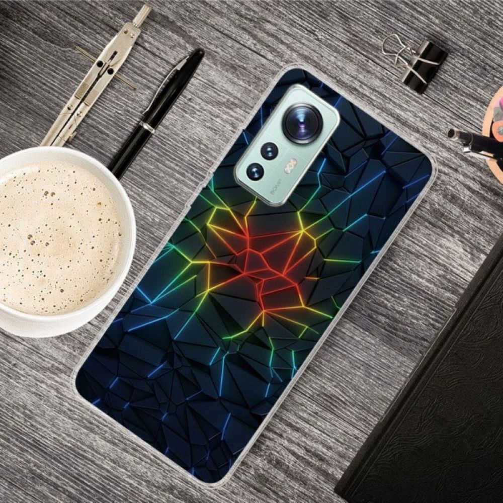 Hoesje voor Xiaomi 12 Pro Silicium Lasers