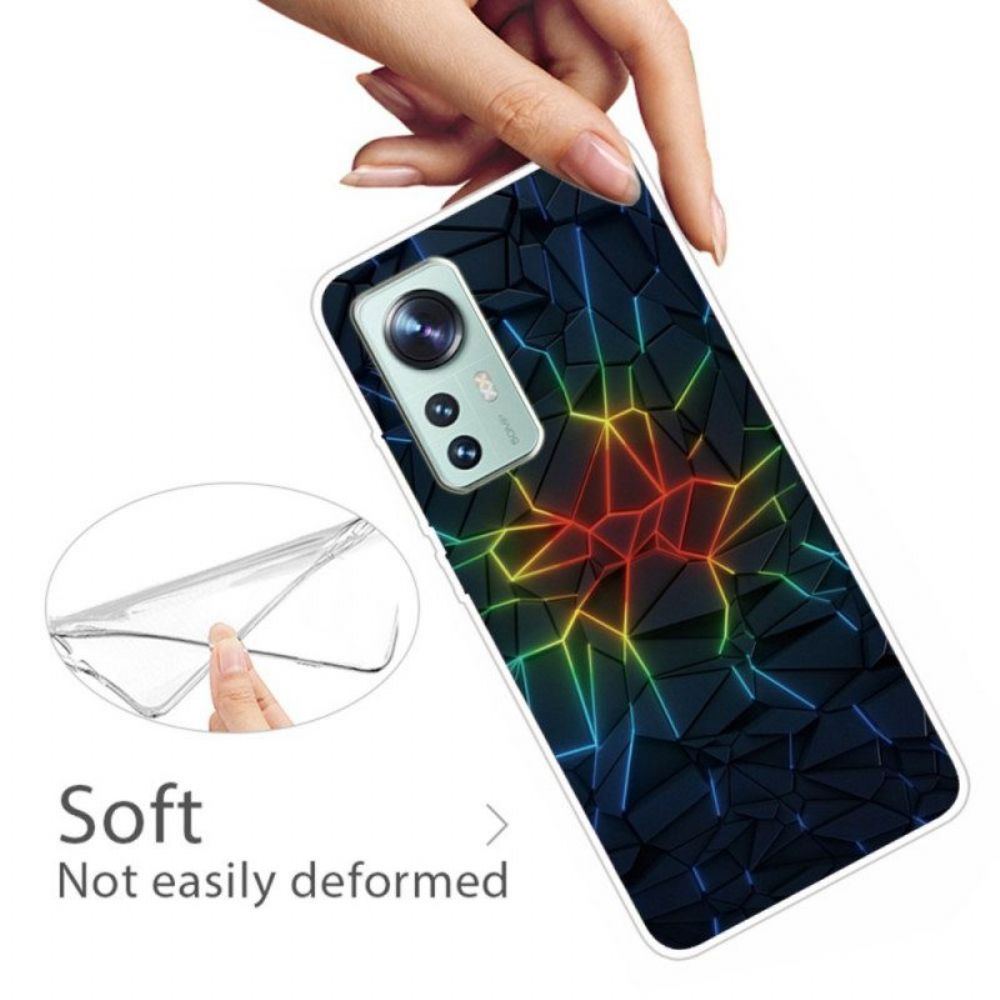 Hoesje voor Xiaomi 12 Pro Silicium Lasers