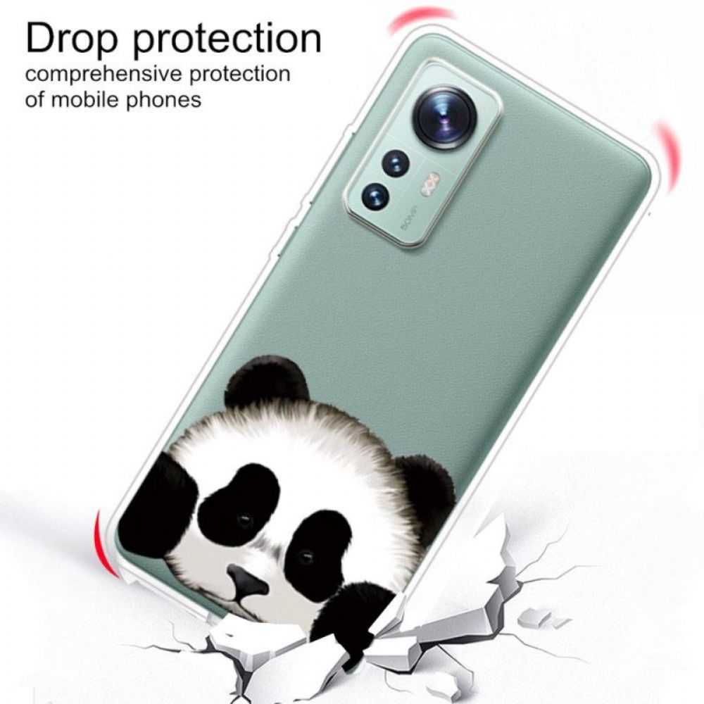 Hoesje voor Xiaomi 12 Pro Siliconen Panda