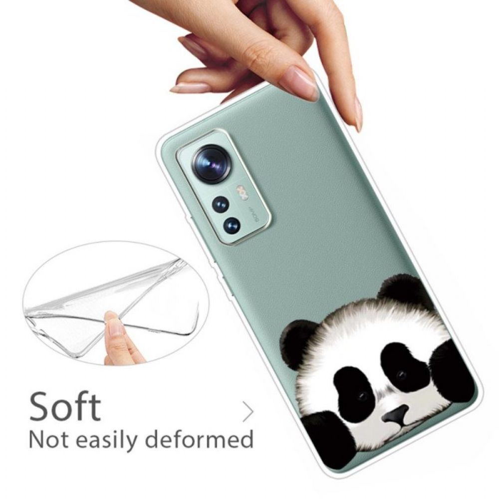 Hoesje voor Xiaomi 12 Pro Siliconen Panda