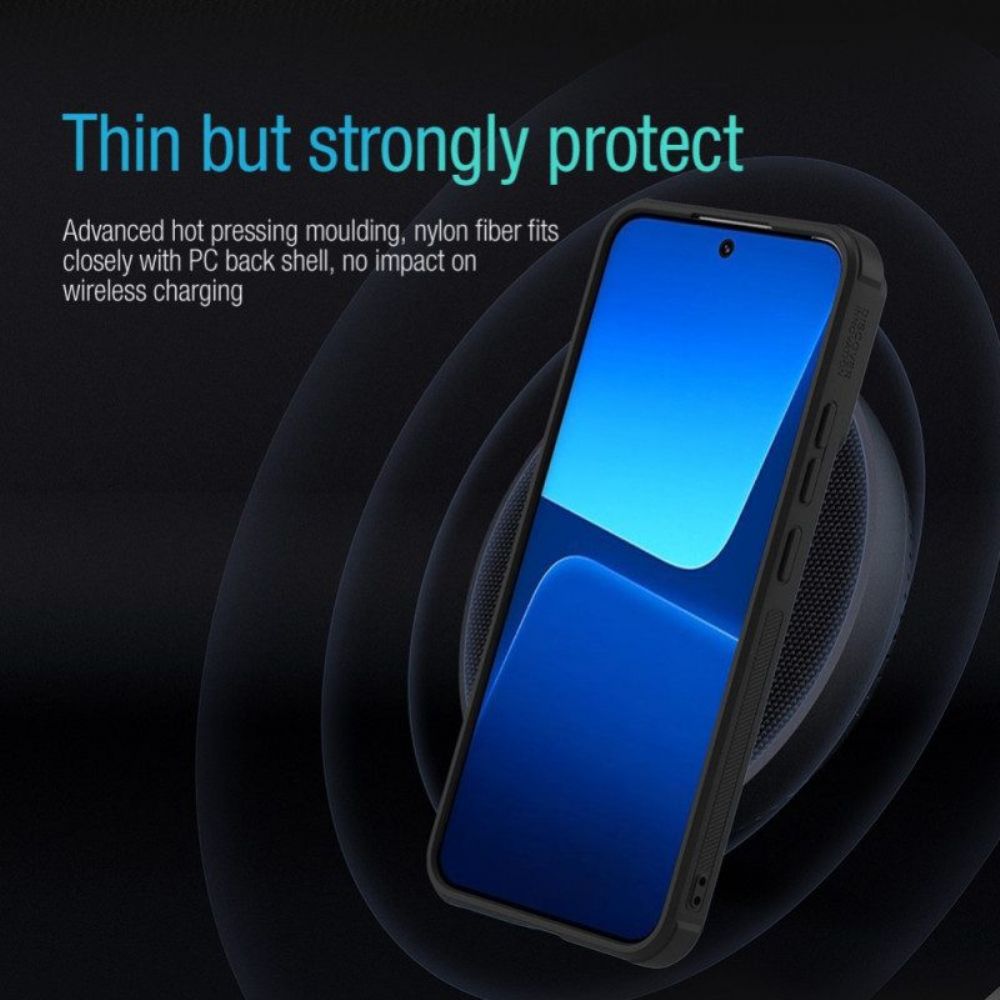 Hoesje voor Xiaomi 13 Camshield-textuur Nylon Nillkin