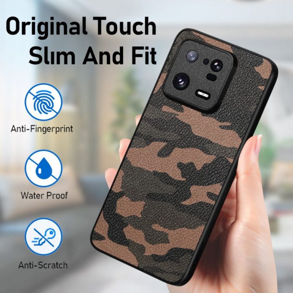 Hoesje voor Xiaomi 13 Pro Camouflage