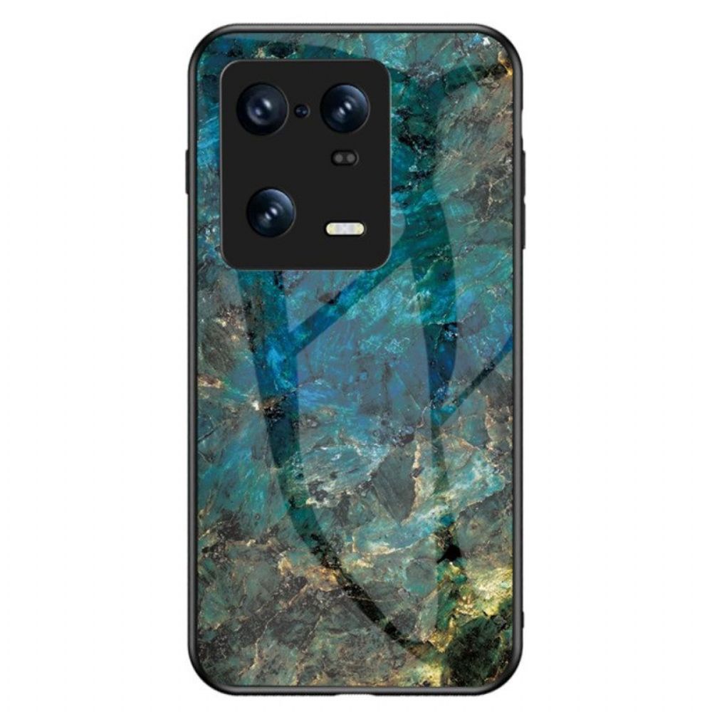 Hoesje voor Xiaomi 13 Pro Marmer Gehard Glas