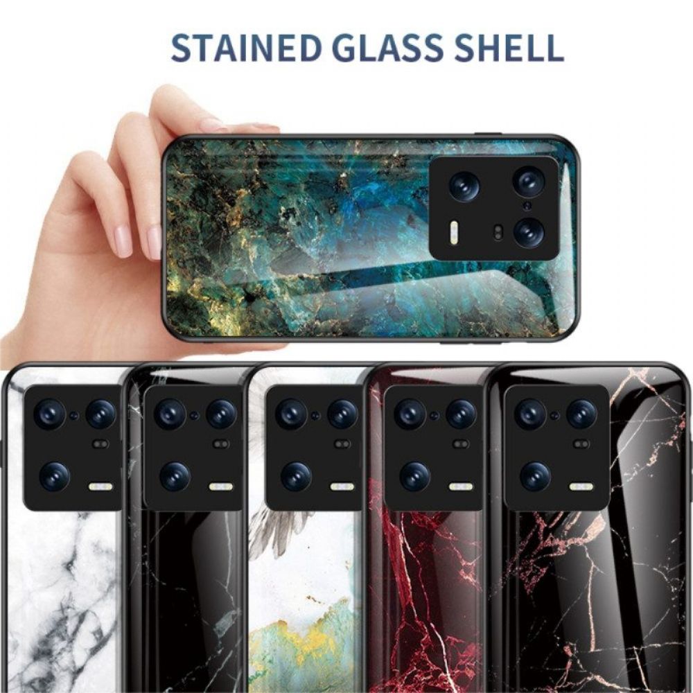 Hoesje voor Xiaomi 13 Pro Marmer Gehard Glas