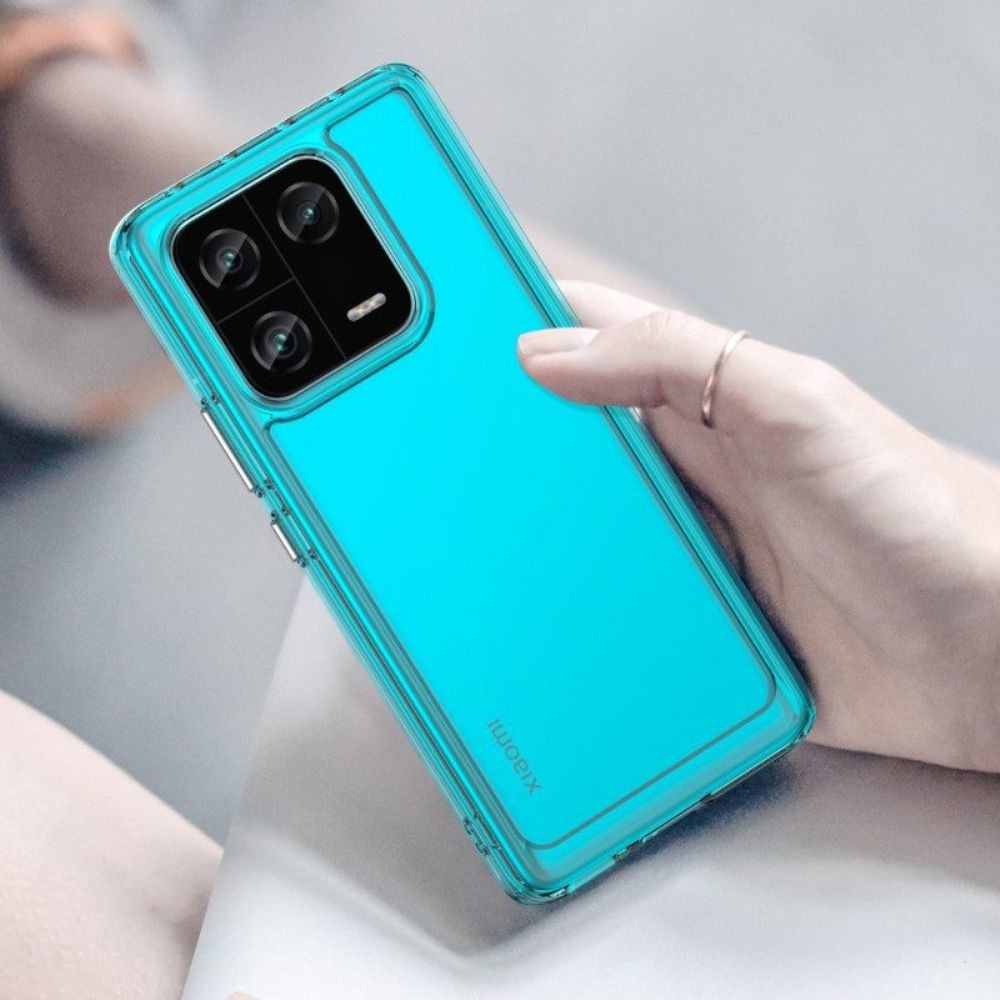 Hoesje voor Xiaomi 13 Pro Transparante Candy-serie