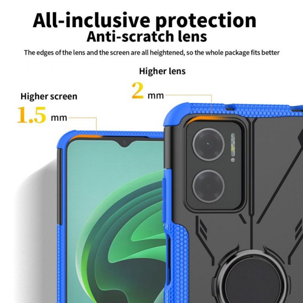 Hoesje voor Xiaomi Redmi Note 10 5G Resistent En Ring