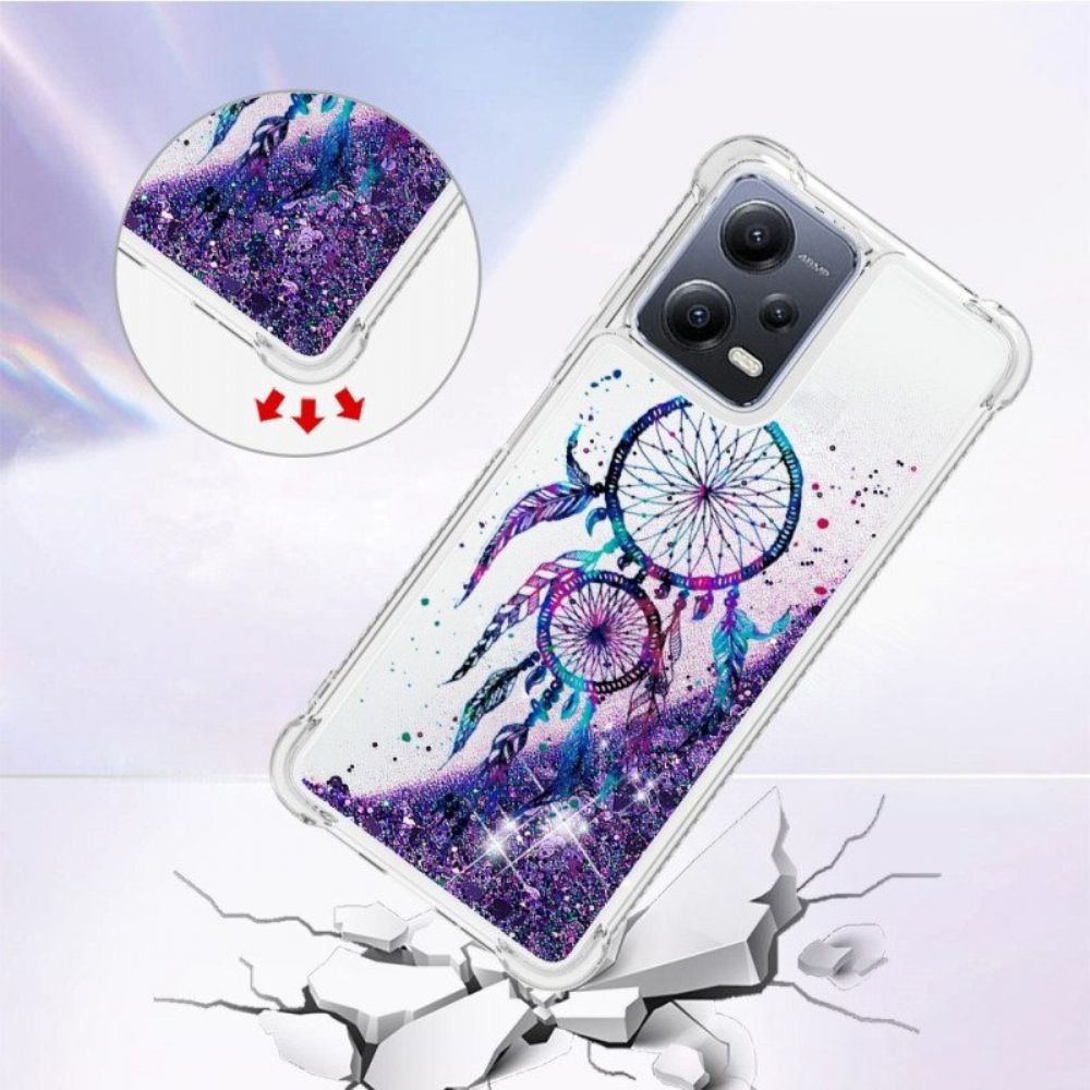 Hoesje voor Xiaomi Redmi Note 12 5G Dream Catcher Pailletten