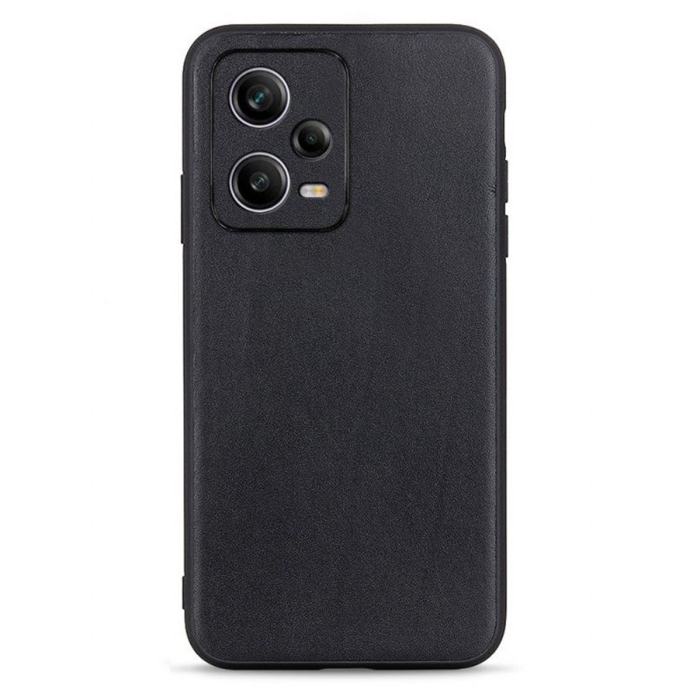 Hoesje voor Xiaomi Redmi Note 12 Pro Echt Leer