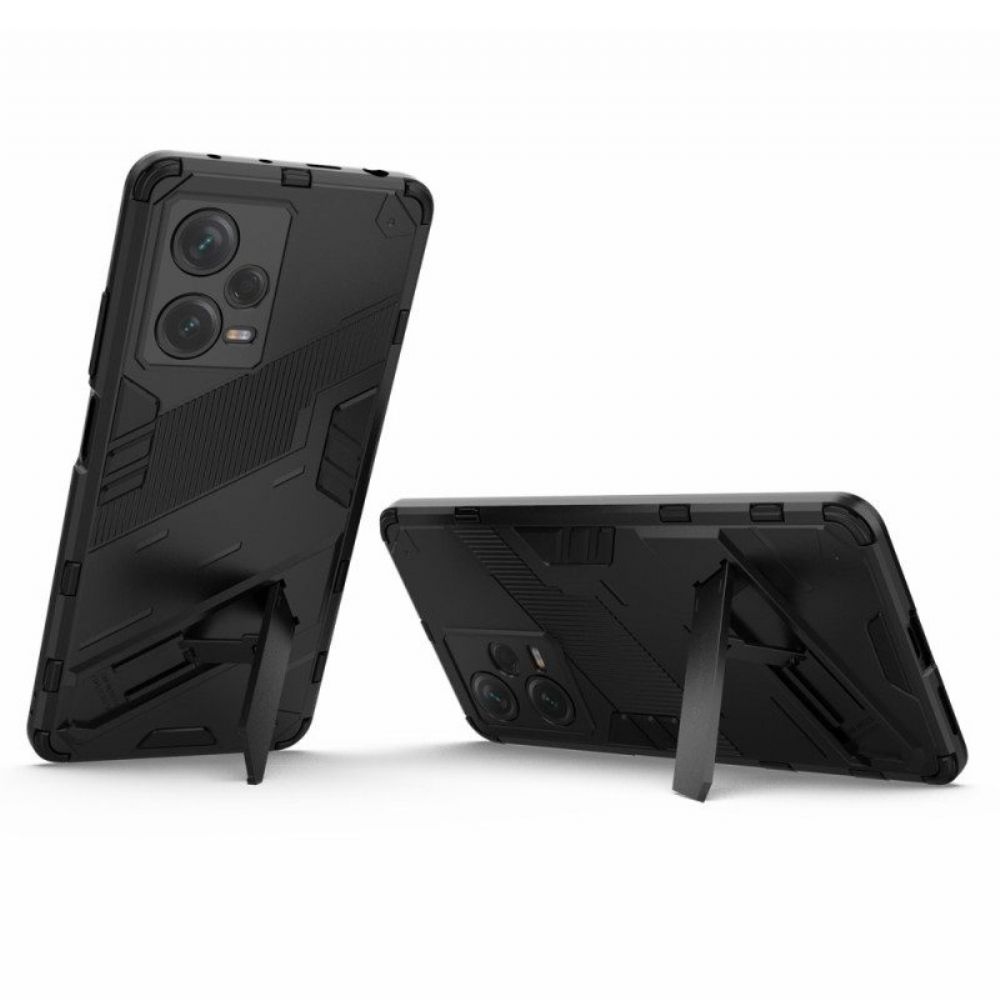 Hoesje voor Xiaomi Redmi Note 12 Pro Plus Handsfree Afneembare Standaard Met Twee Standen