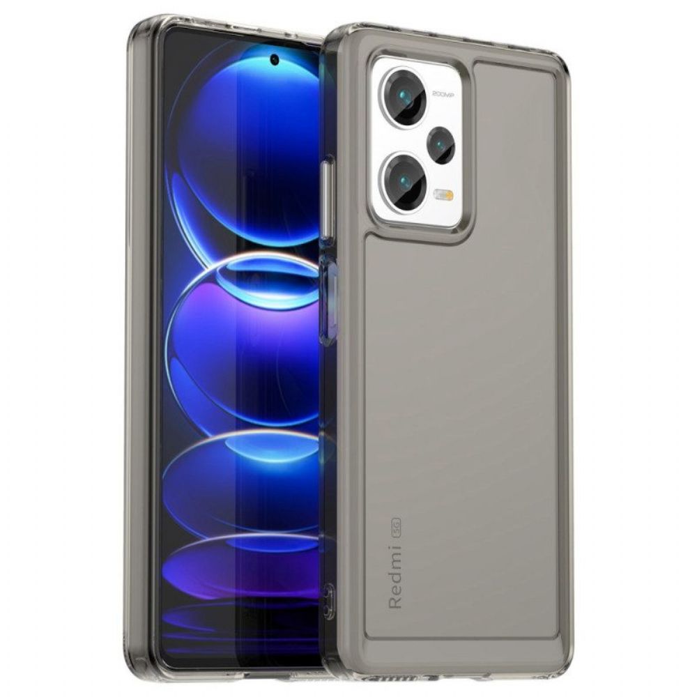 Hoesje voor Xiaomi Redmi Note 12 Pro Plus Transparante Candy-serie